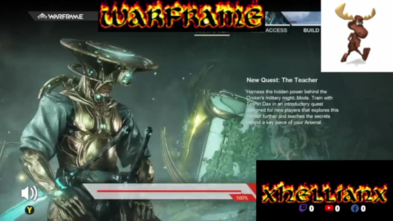 Live with Restream Warframe