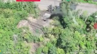 🚁🔥 Ukraine Russia War | RU FPV Drone Targets Ukrainian Vehicles in Donbass | RCF
