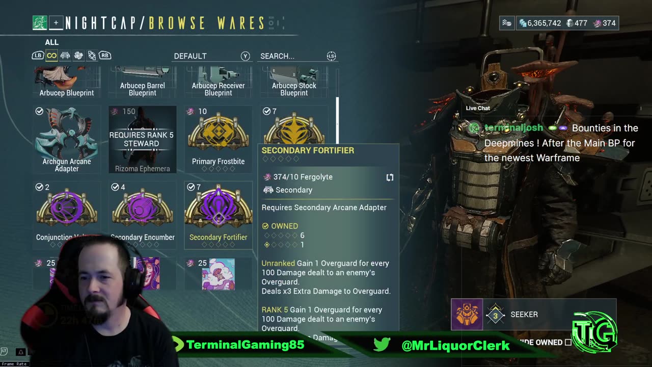 Terminal Gaming - Warframe Weekend - Nokko Bounties