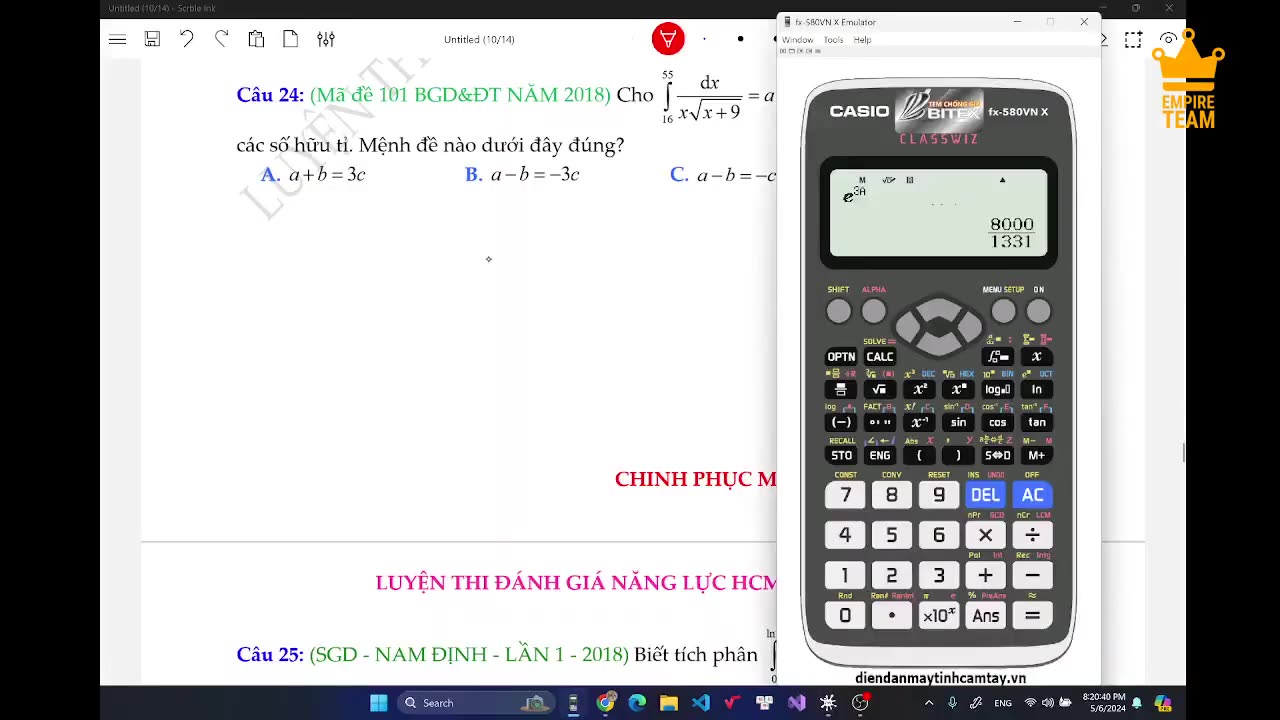 CHUYÊN ĐỀ 5 TÍCH PHÂN ẨN NGUYÊN P2 mp4