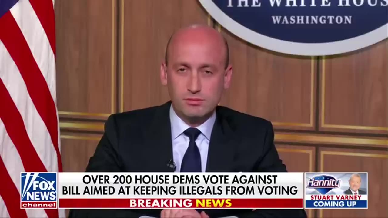 Stephen Miller-the Only Reason to be Against VoterID is If You Want Illegal Aliens to Vote &in LG #s