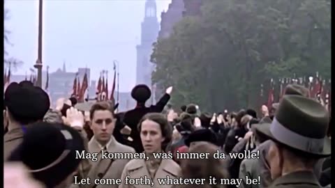 Volk ans Gewehr! [German + English Lyrics] - Glimpses of Reich