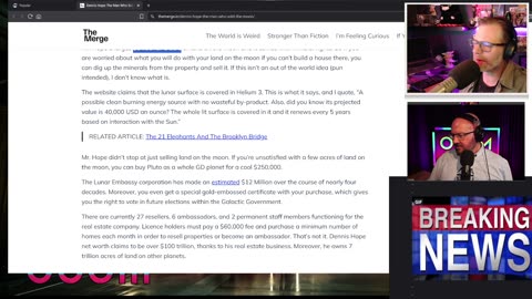 OBDM1312 - The Moon, Dark Fleets and Soul Cloning | REGRET leaving California? | Strange News