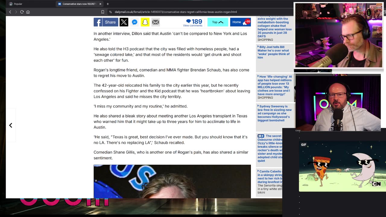 OBDM1312 - The Moon, Dark Fleets and Soul Cloning | REGRET leaving California? | Strange News