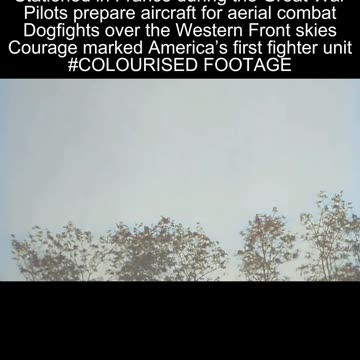 American 94th Aero Squadron pilots in France preparing for dogfights 1918