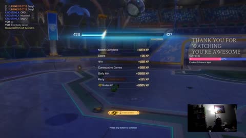 Rocket League - With Tina - Win With Andrew