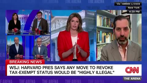 'Highly illegal': Hear Harvard president's response to latest Trump threat