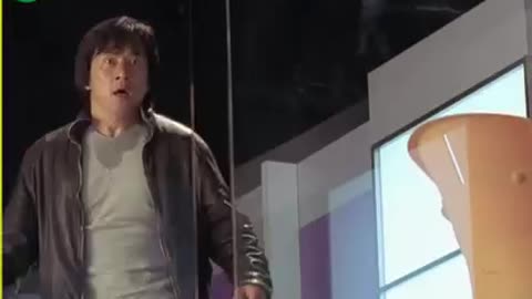 Action scene of Hollywood of jackle chain
