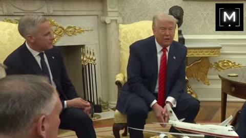 Donald Trump pulled out a masterclass in trolling today on Canada's Prime Minister Mark Carney