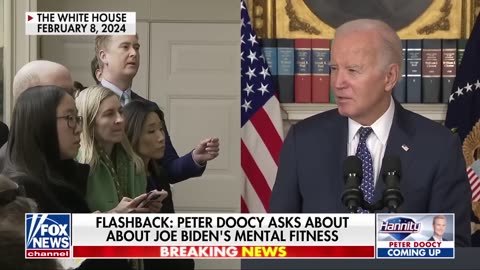 Peter Doocy recounts 'how bad' 'bubble wrapped' Biden was: 'See for yourself'