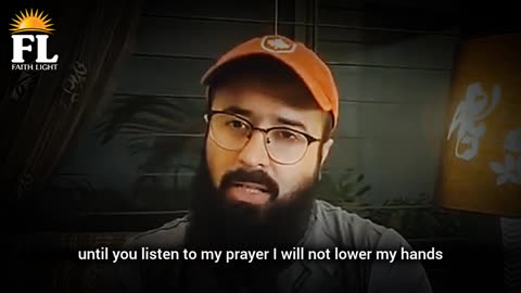 Pray and Allah Almighty will grant you whatever you ask for. || Tuaha Ibn Jalil
