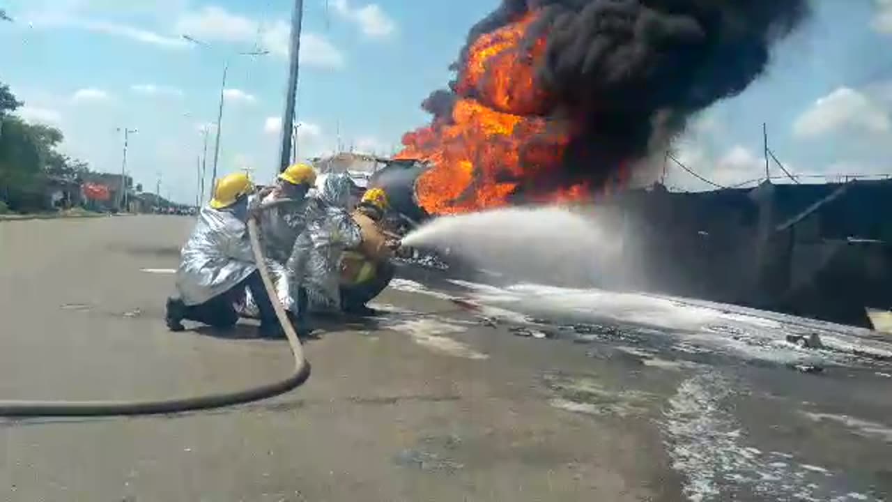 CONTROLADA SITUACIÓN DE SINIESTRO EN CAMAGUAN GUARICO.