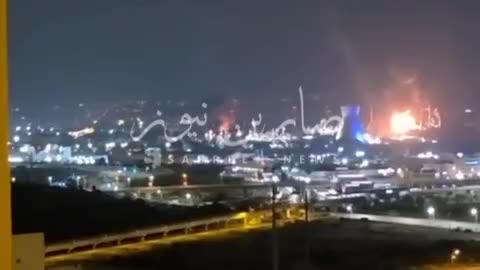 Clear Footage of Two Iranian Ballistics Evading Israeli Interceptors and Striking Haifa Power Plant