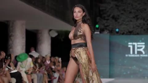 🔥 Jaw-Dropping 4K Slow Motion Highlights | BEST of E11EVEN Threads Roma 2024 – Miami Swim Week