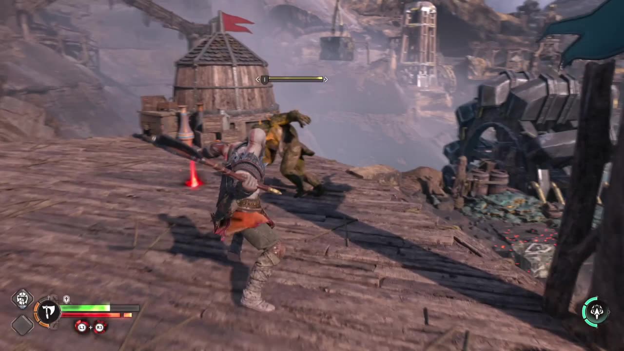 GOW Ragnarok: Running a Train