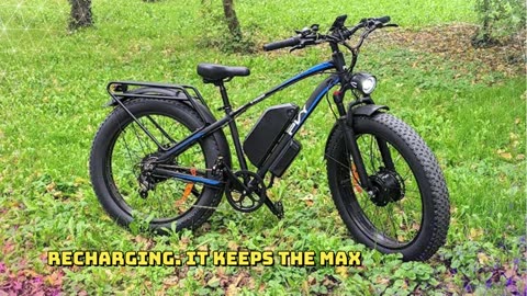 PVY MAX 26 Electric Bike 2400W Motor 48V 25AH Battery 26 Inch Fat Tire Electric Bike