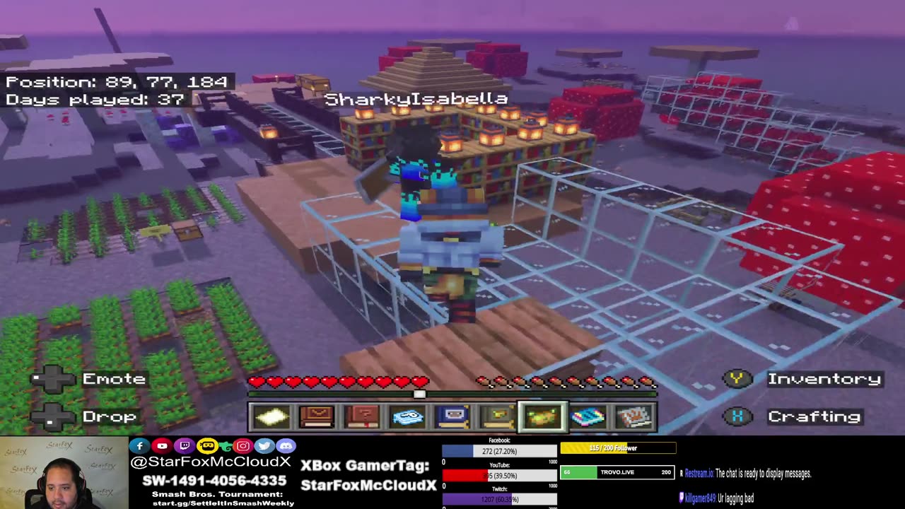 Minecraft - Playing With The Kids