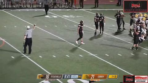 AUGUST 23 2024 PIAA D-10 VARSITY FOOTBALL CORRY BEAVERS VS TITUSVILLE ROCKETS