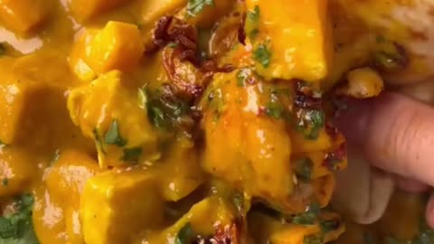 Mango chicken curry