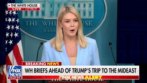 BOOM: Karoline Leavitt Drops A Mic On WH Journos Suggesting Trump's Profiting From His Position