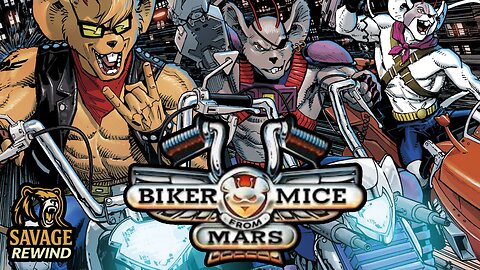 Biker Mice from Mars | UK VHS Episode 1 (90s Cartoon Classic)