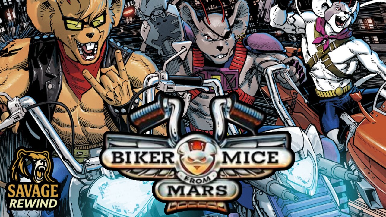 Biker Mice from Mars | UK VHS Episode 1 (90s Cartoon Classic)