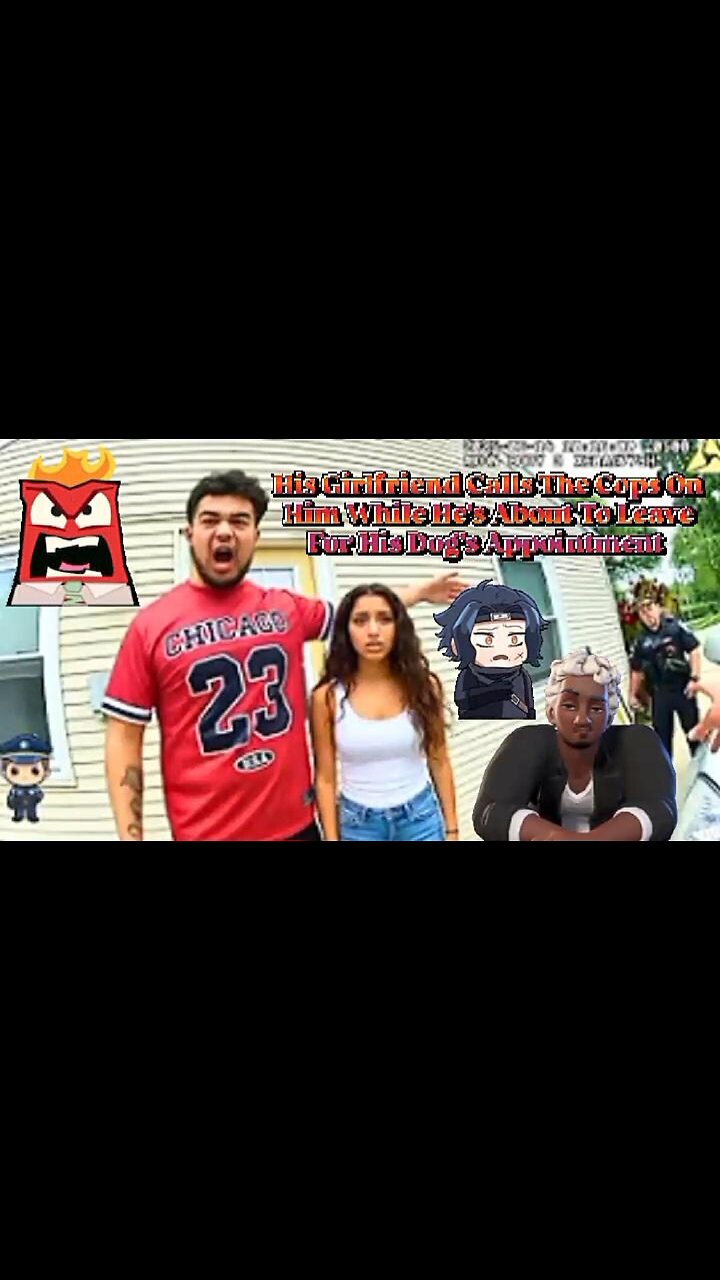 Man Acts Aggressive Towards Cops Before Being Arrested For Domestic Violence Against His Girlfriend