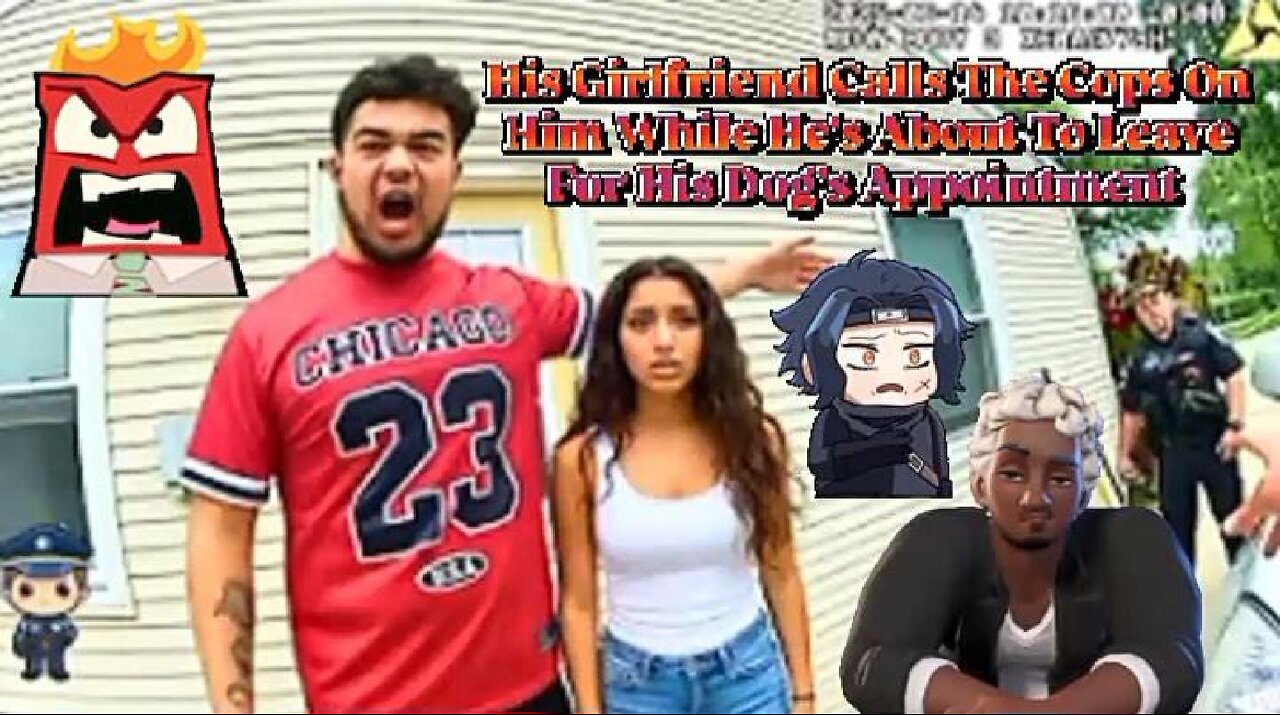 Man Acts Aggressive Towards Cops Before Being Arrested For Domestic Violence Against His Girlfriend