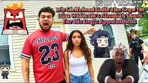 Man Acts Aggressive Towards Cops Before Being Arrested For Domestic Violence Against His Girlfriend