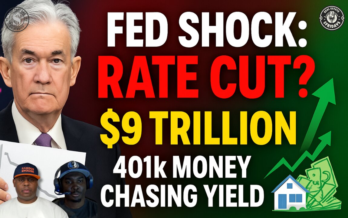 Fed Signals Surprise Rate Cut & $9 Trillion 401k Shift
