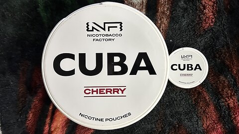 Cuba Cherry (Mega Can) Nicotine Pouches Review