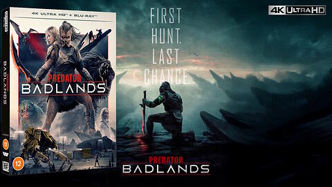 Predator Badlands [Standard 4K UHD & Blu-ray starring Elle Fanning]