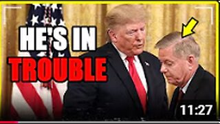 Lindsey Graham is in HOT WATER.