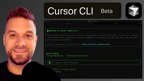 Cursor CLI Just Dropped — Let’s See It in Action ⚡️