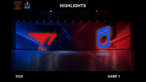 T1 vs DNF Game 1 Highlights - LCK 2025 Highlights - T1 vs DN Freecs