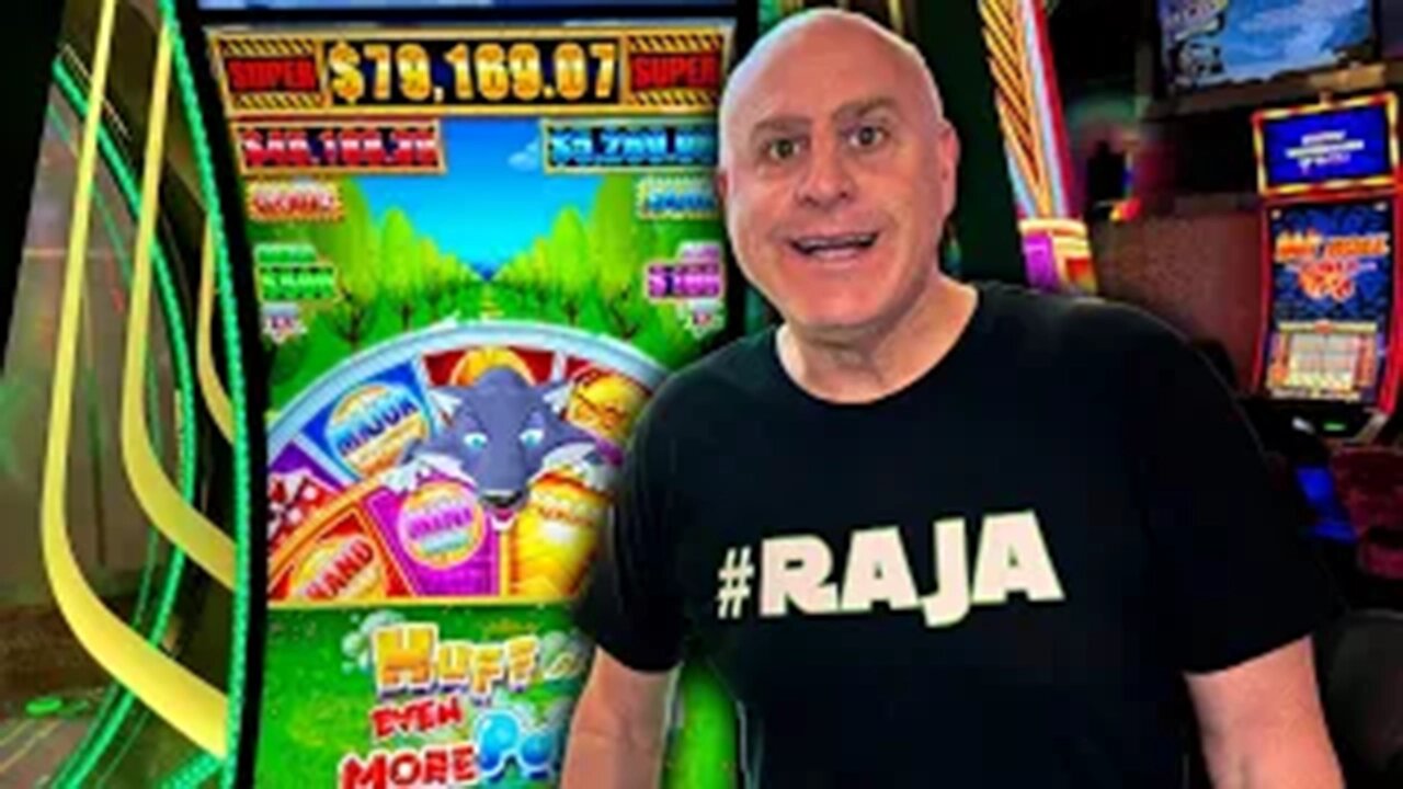 MAKING CASINO HISTORY WITH THE MASSIVE HUFF N EVEN MORE PUFF JACKPOT!
