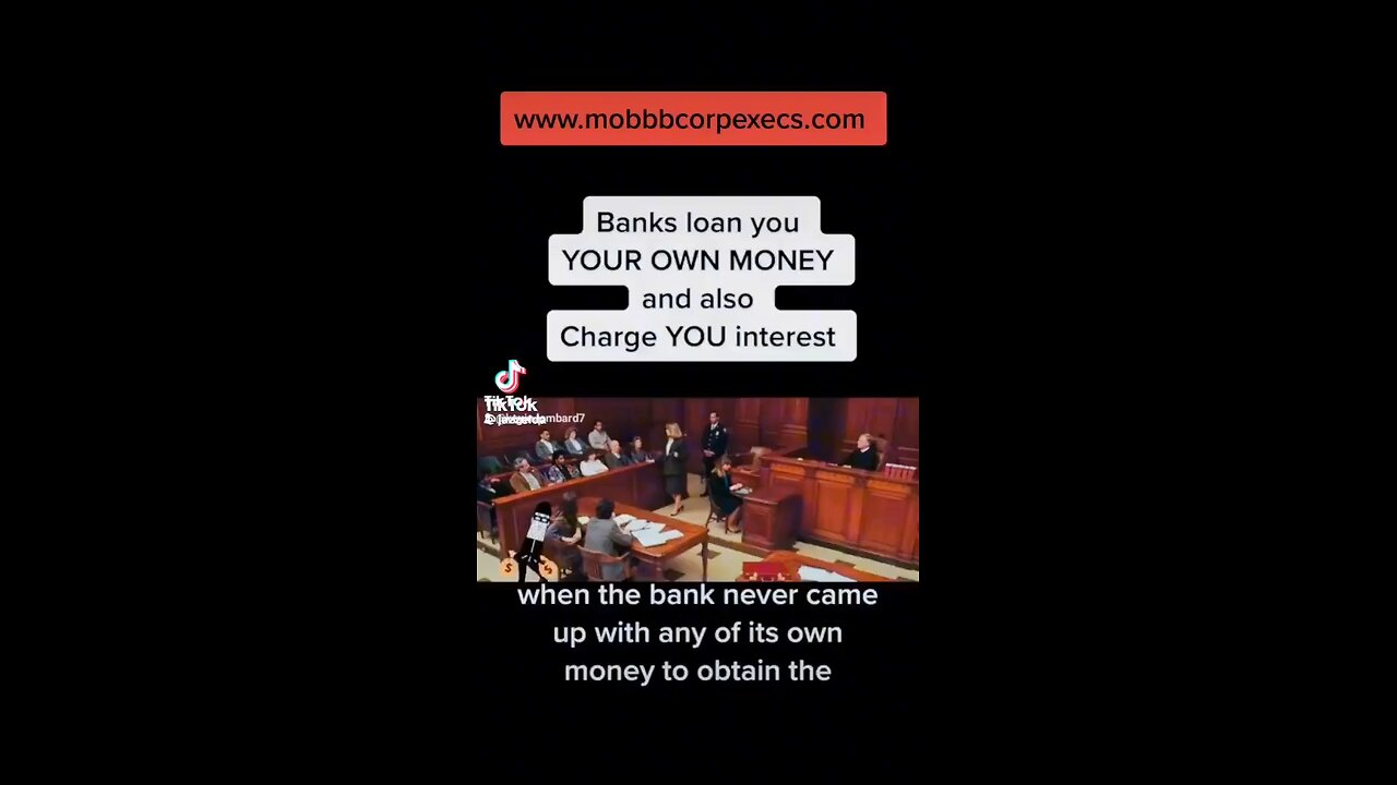 Banks are the robbers