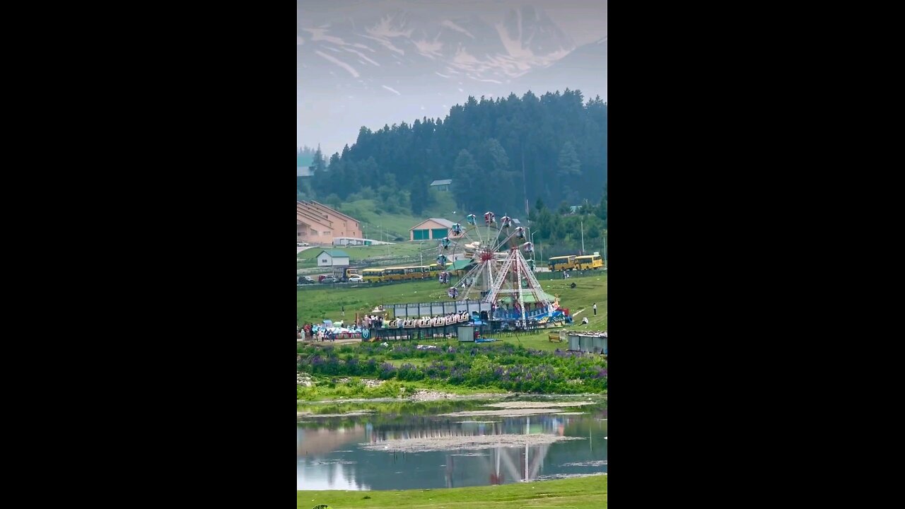 Rain and Thunder ASMR | Gulmarg: A chunk of Heaven in Himalayas