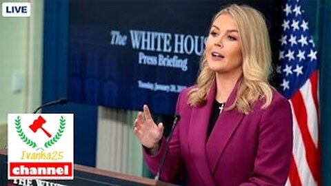 🚨 WATCH LIVE: Karoline Leavitt holds White House press briefing || @Ivanka25