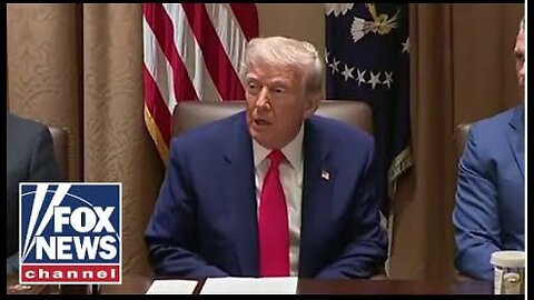 Trump holds Cabinet Meeting after House Passes Budget Bill