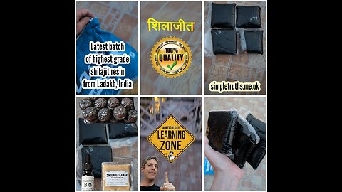 2kg finest Ladakhi shilajit unboxing