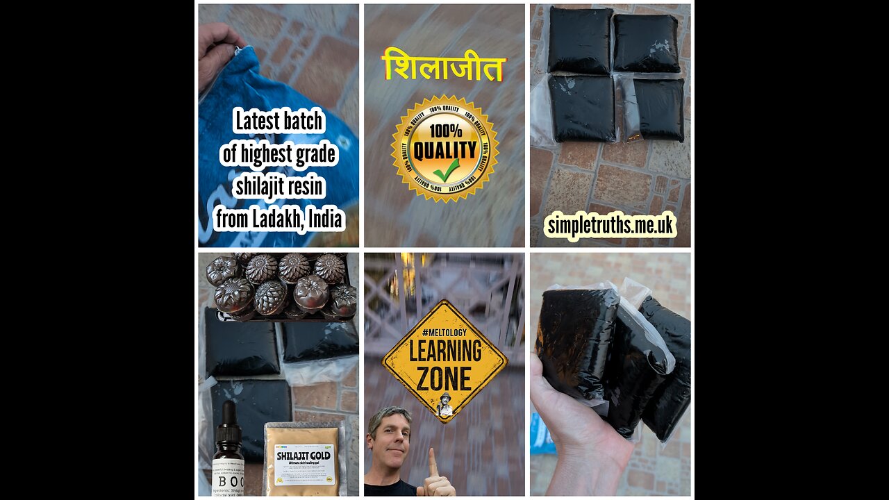 2kg finest Ladakhi shilajit unboxing