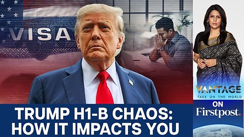 Trump’s H-1B Visa Shock: Panic at Airports, Chaos for Indian Workers | Vantage with Palki Sharma