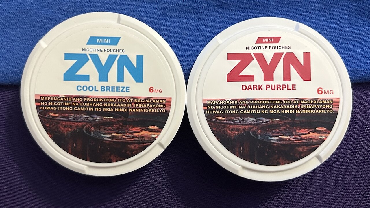 Zyn (From The Philippines!) Nicotine Pouches Review