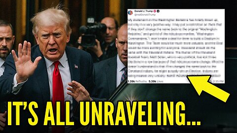 Trump MELTS DOWN ONLINE as Epstein EVIDENCE EMERGES
