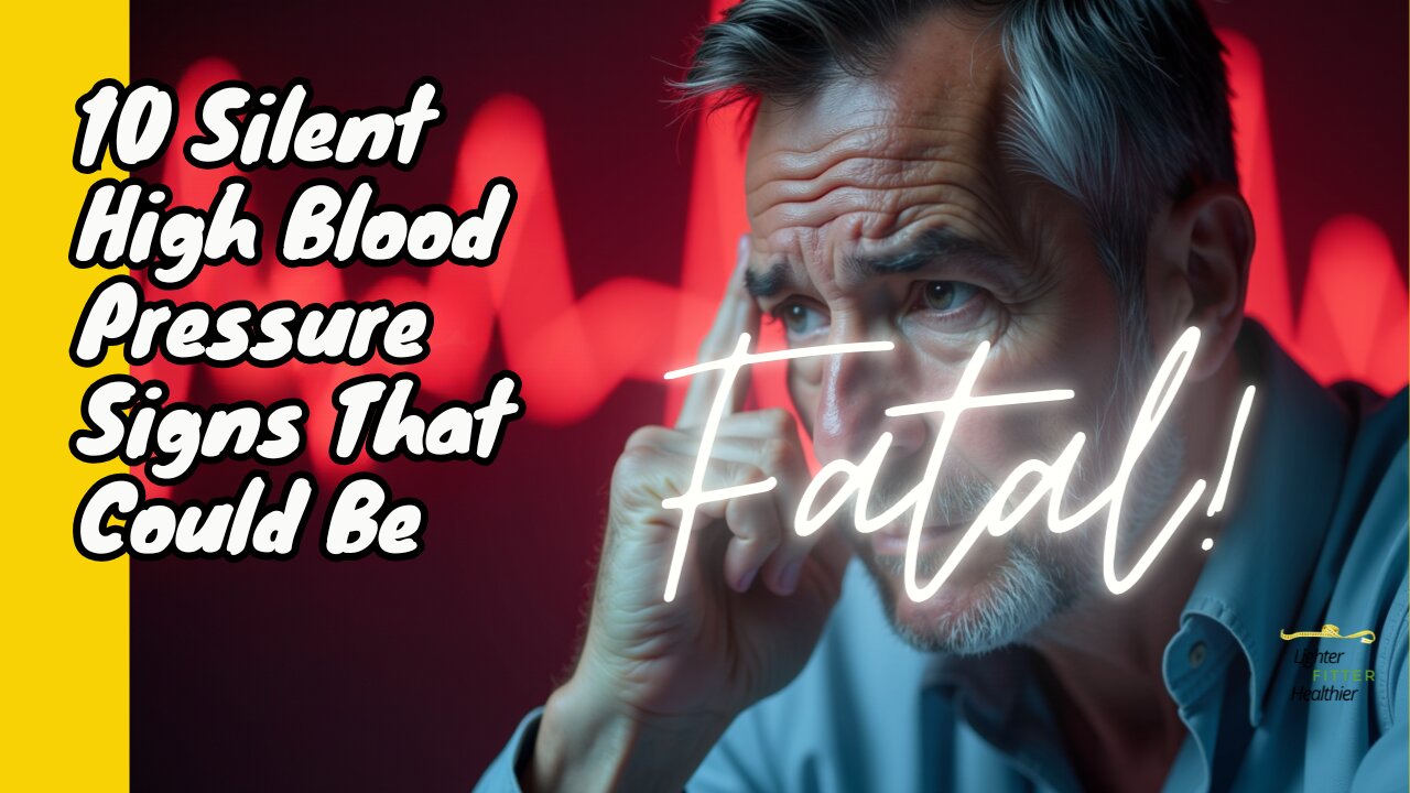 👉 10 Early Signs of High Blood Pressure You Must Not Ignore 🚨 | Silent Killer Symptoms Explained