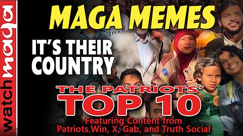 It's Their Country: PATRIOTS' TOP 10 - Tucker vs Fuentes, Kash Patel Drama & Dem Wins Exposed!