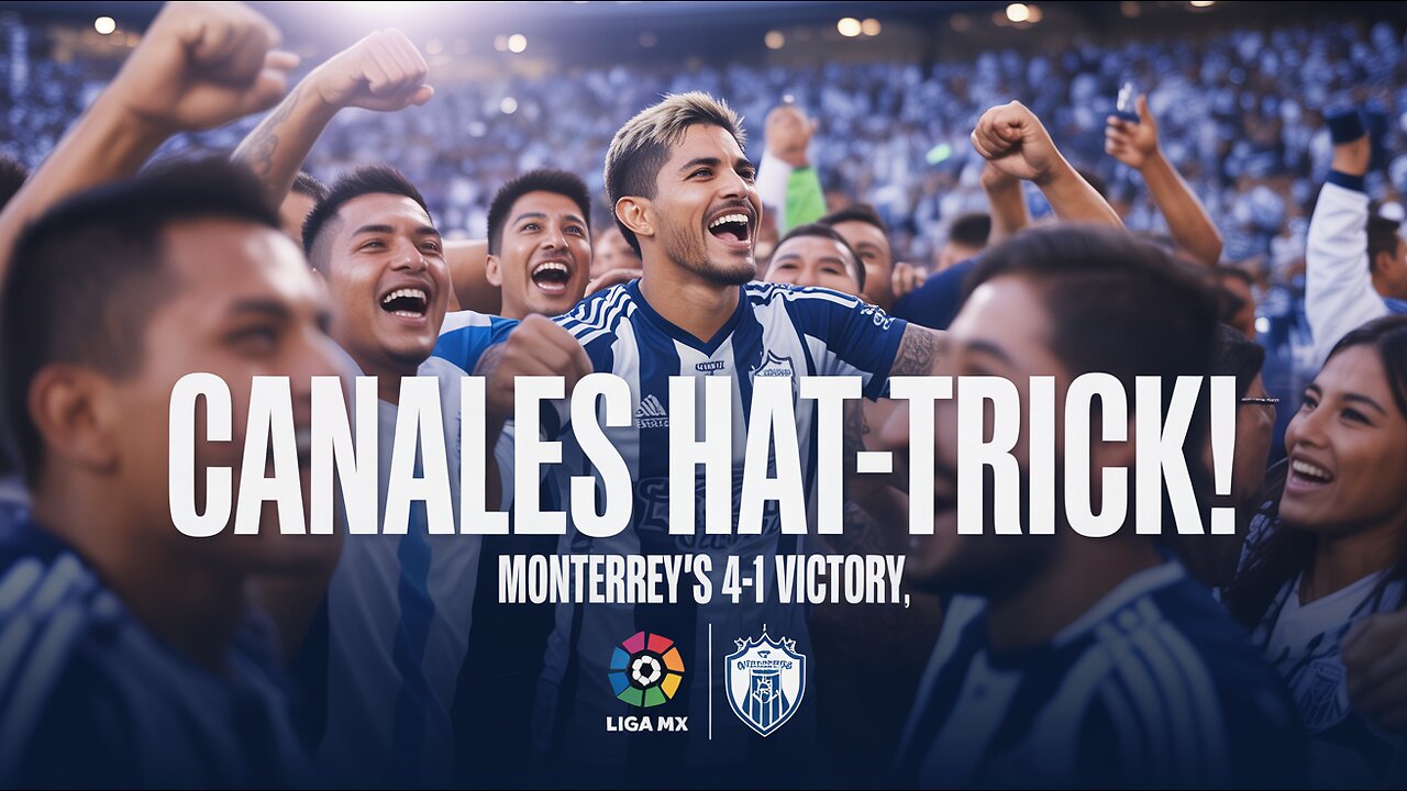 Hat-Trick Hero! Sergio Canales Leads Monterrey to 4-1 Win Over Puebla