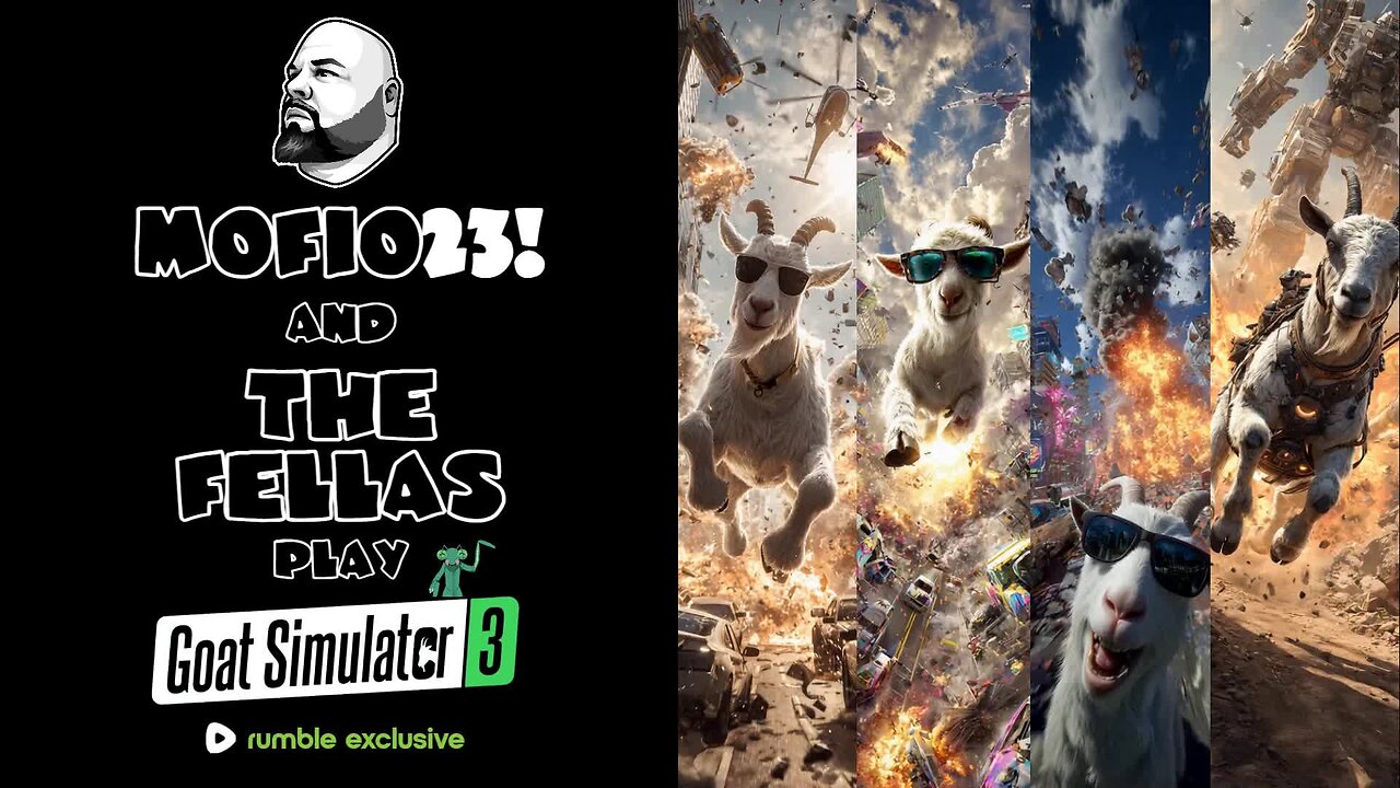 Goat Simulator 3 with The Fellas: LIVE - Episode #5 [Multiverse of Nonsense]