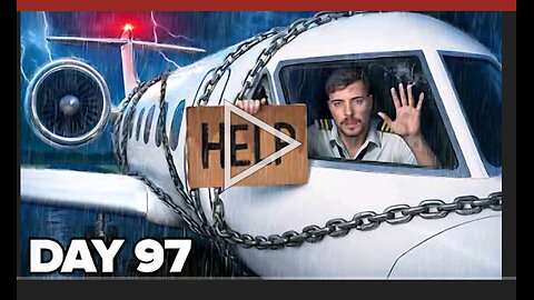 Survive 100 days trapped on a private jet, keep it